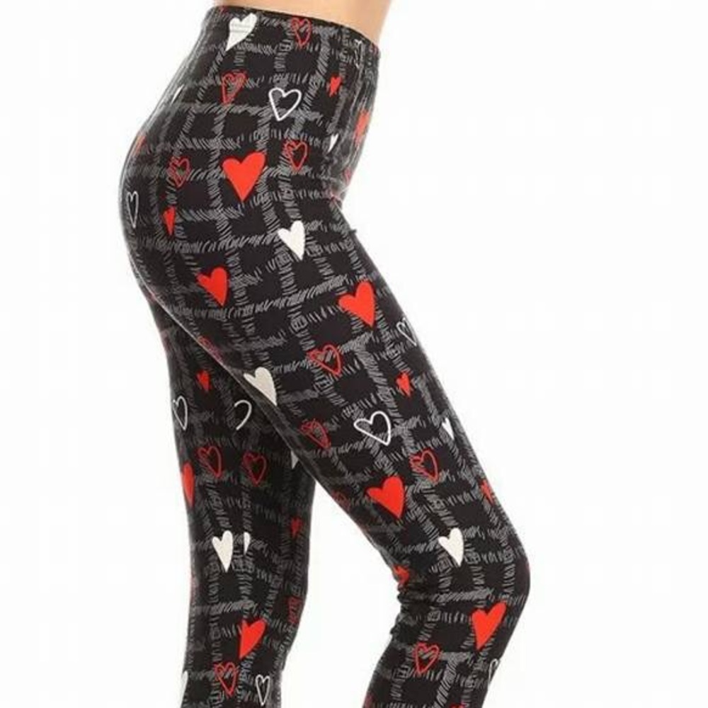 Heart Design leggings